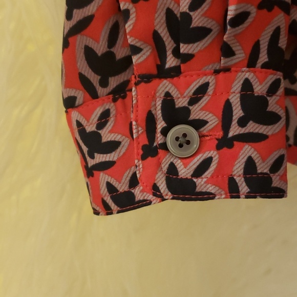 ANN TAYLOR-LOFT button down blouse - Picture 2 of 4